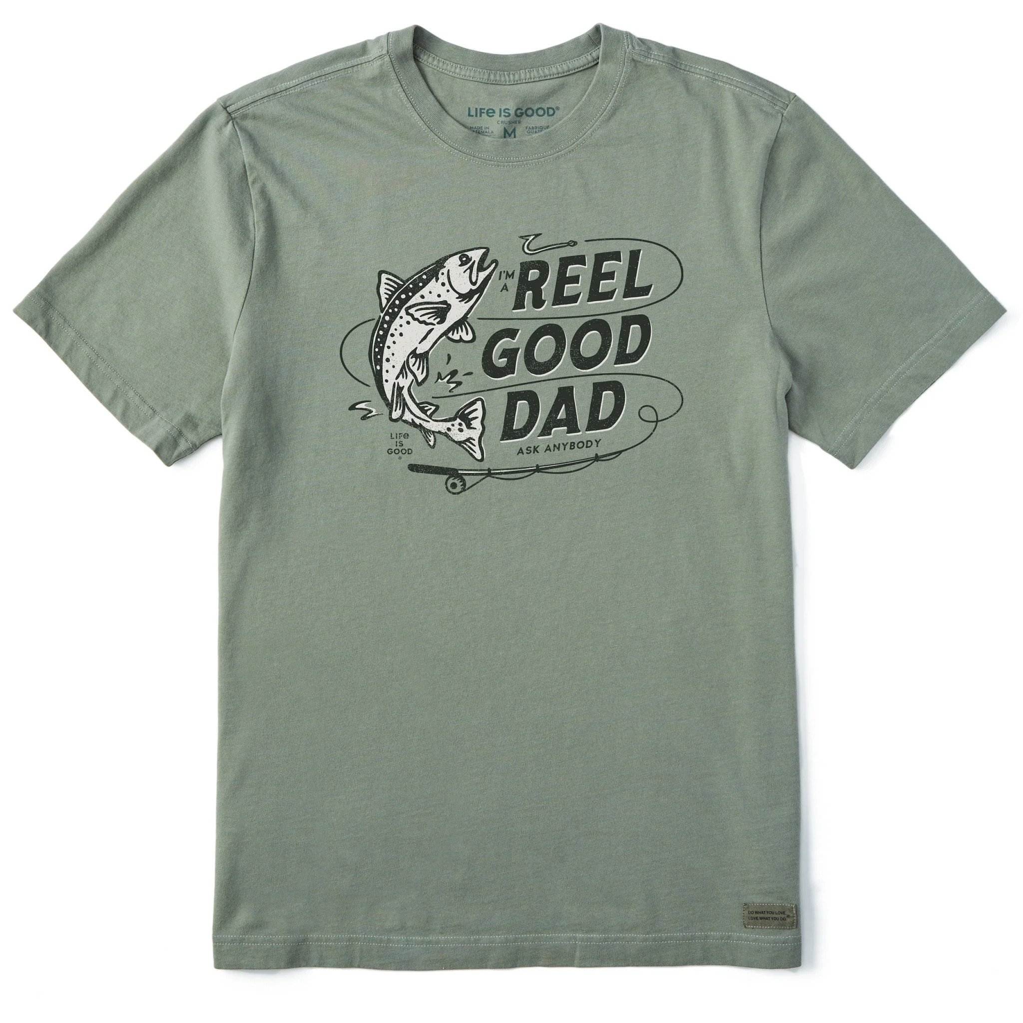 Men's Reel Good Dad Short Sleeve Tee | Life is Good