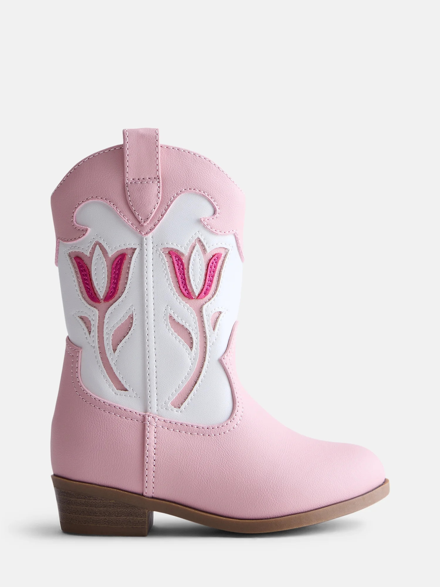 Wonder Nation Toddler Girls Western Cowgirl Boots | Walmart (US)