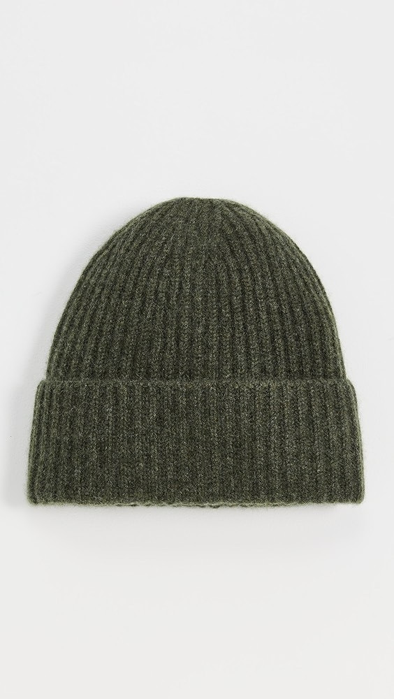 Cashmere Luxe Ribbed Beanie | Shopbop