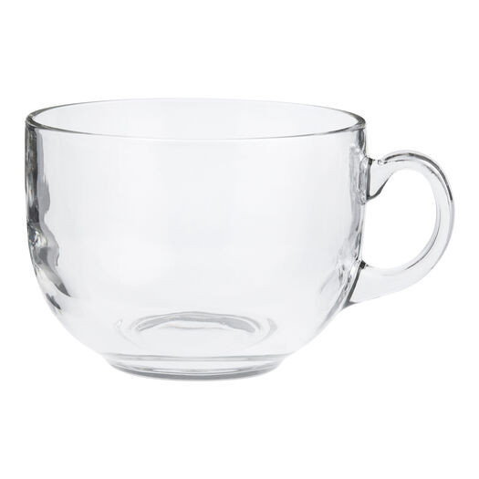 Oversized Clear Glass Mug by World Market | World Market