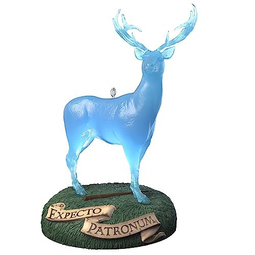 Hallmark Keepsake Christmas Ornament 2023, Harry Potter Stag Patronus Ornament With Light, Gifts for Harry Potter Fans | Amazon (US)
