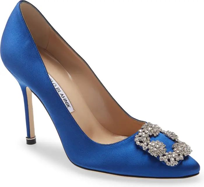 Hangisi Crystal Buckle Pump | Nordstrom