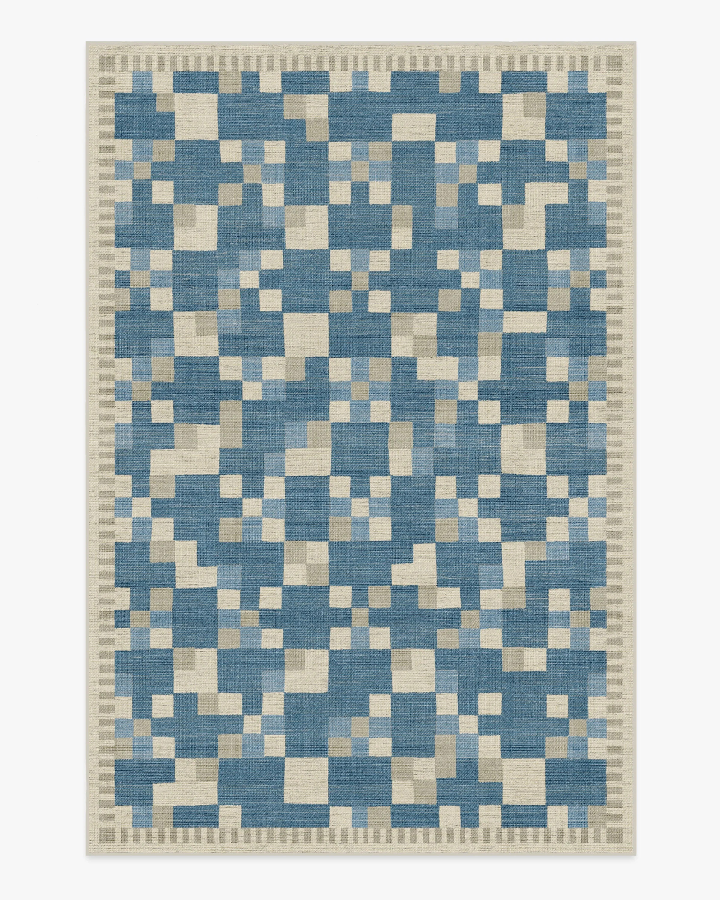 Blake Blue Rug | Ruggable US | Ruggable