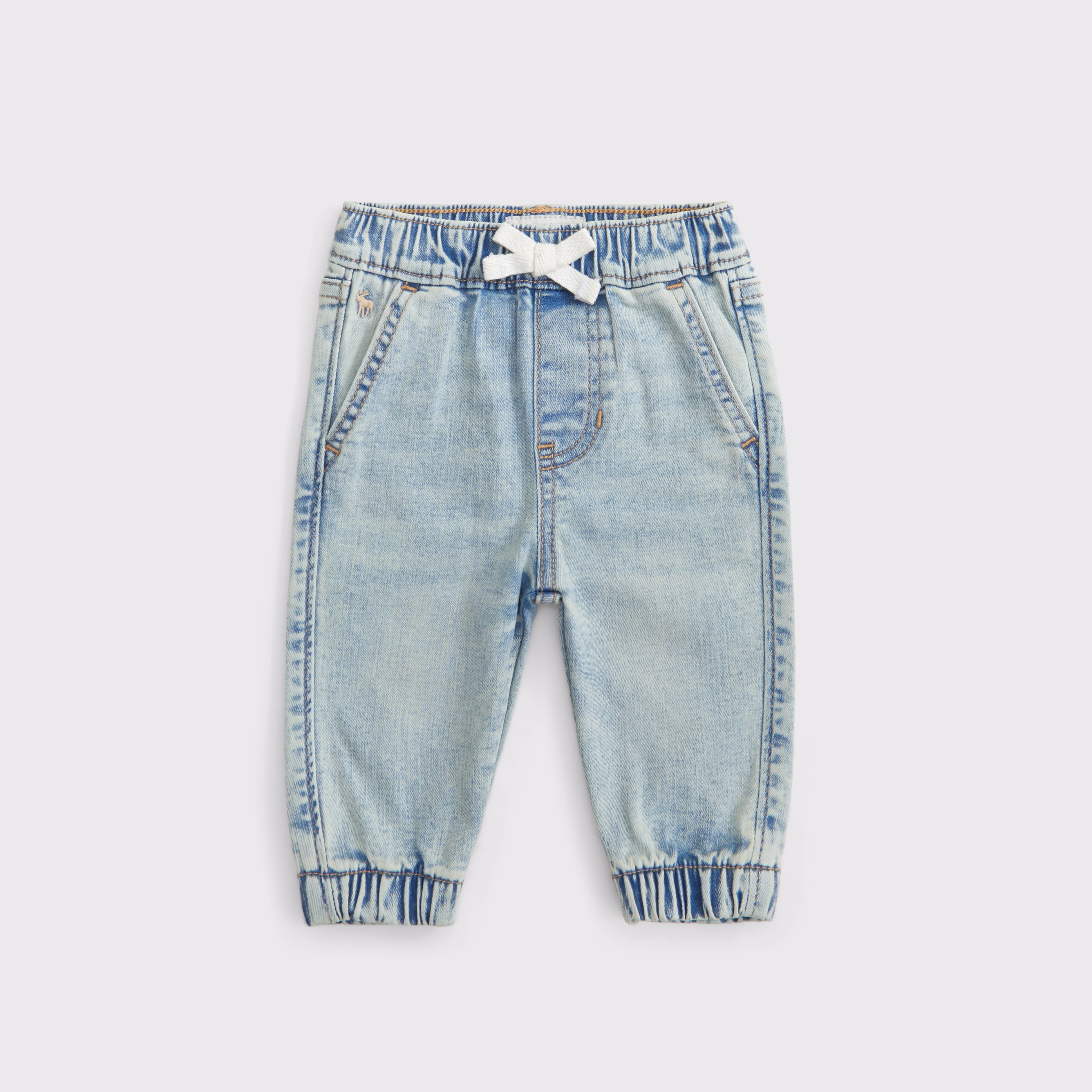 baby denim joggers | Abercrombie & Fitch (US)