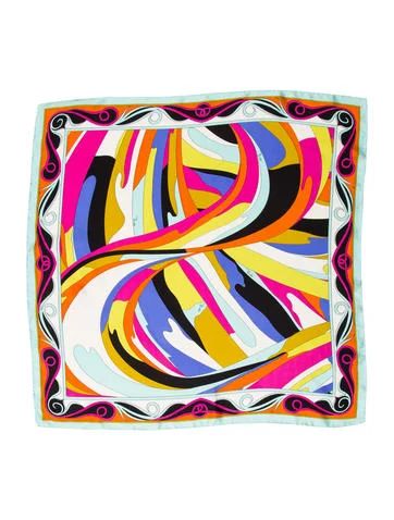 Printed Silk Scarf | The Real Real, Inc.