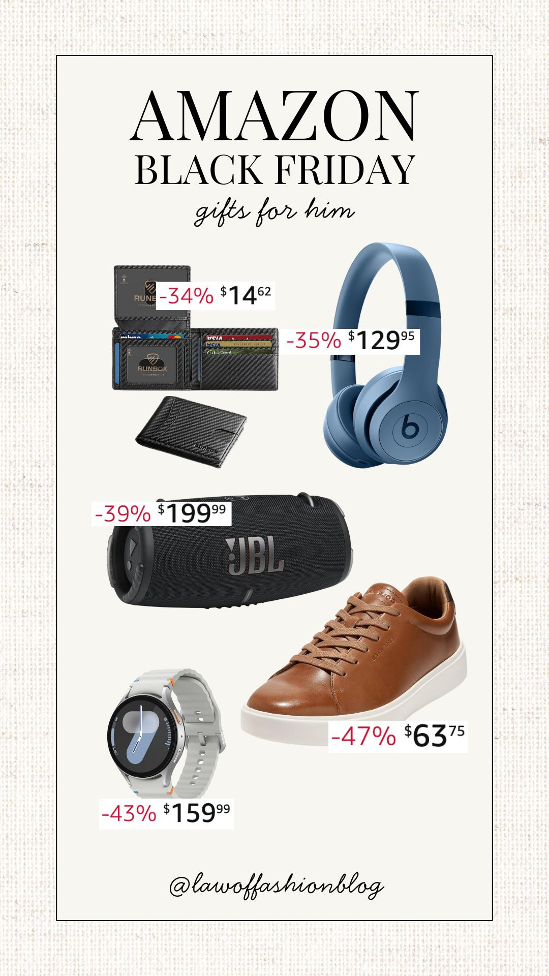 Amazon Black Friday deals on gifts for him! Headphones, speaker, shoes, wallet, watch, top-rated, best-selling, for husband, brother, dad, friend, Christmas gifting, holiday gift ideas on sale.  

 #LTKCyberWeek #LTKGiftGuide #LTKMens