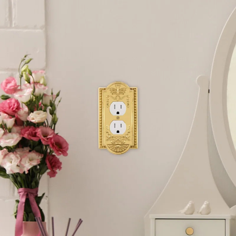 Meadows 1-Gang Duplex Outlet Wall Plate | Wayfair North America
