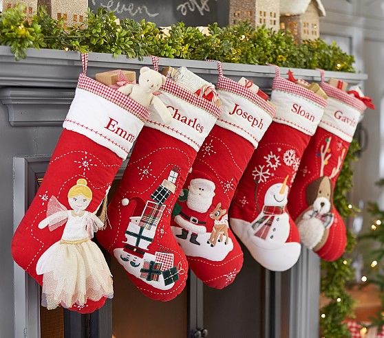 Quilted Stocking Collection | Pottery Barn Kids