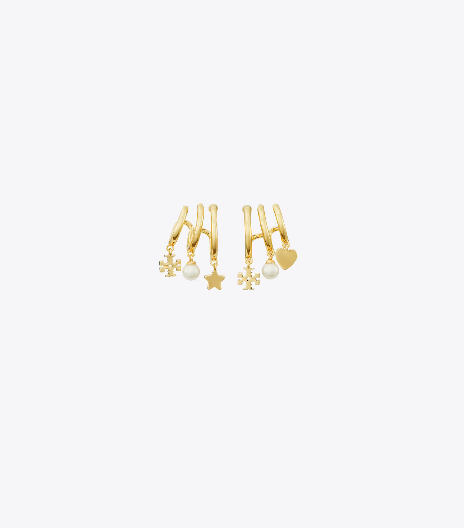 KIRA MULTI HOOP EARRING | Tory Burch (UK)