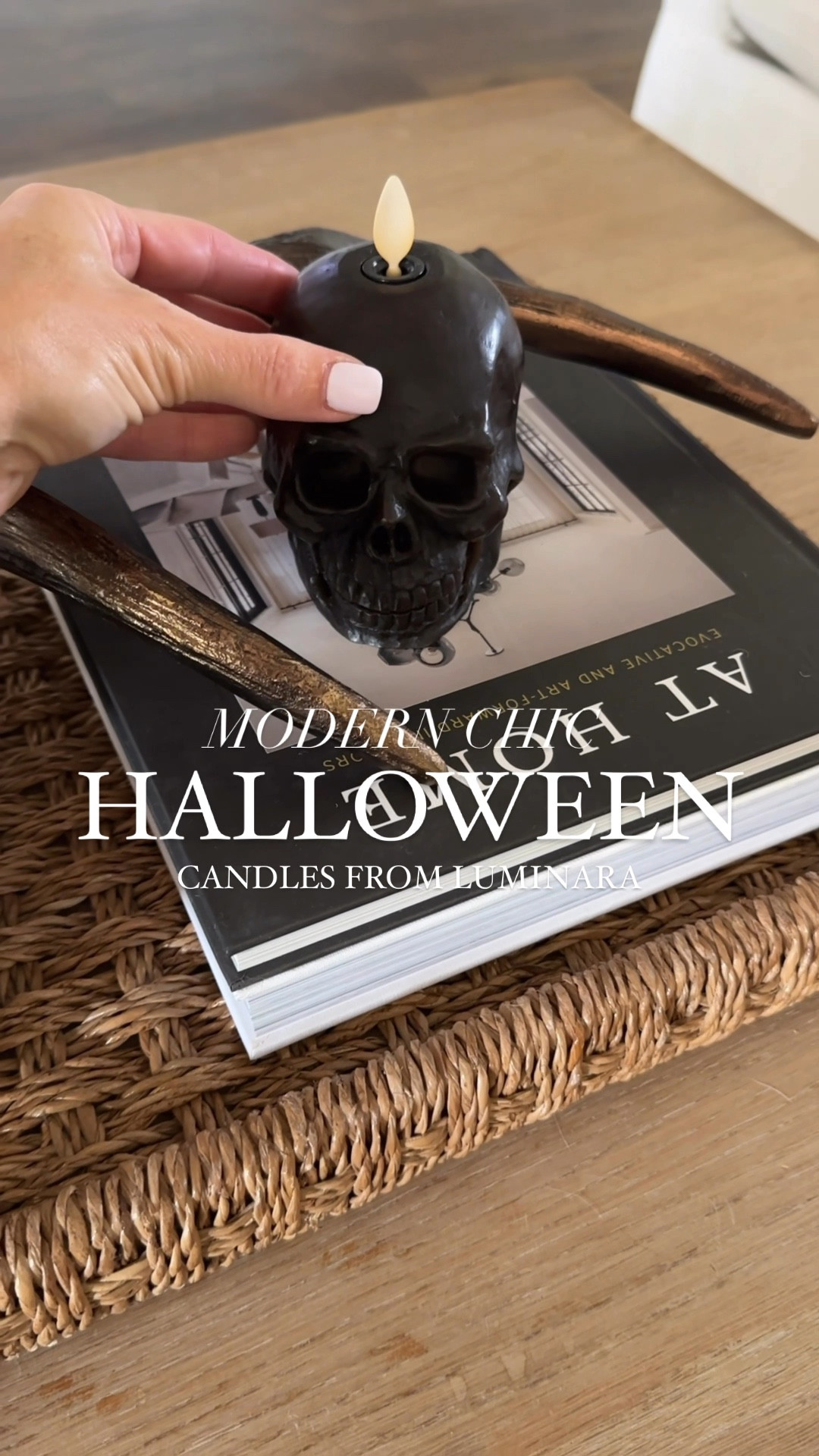 Modern Chic HALLOWEEN candles from Luminara!💀

#ad Spooky candles have arrived @luminaraworldwide 
These flickering flameless candles emit a warm inviting glow, adding a magically eerie charm to your Halloween decor!


#LTKSeasonal #LTKVideo #LTKHome