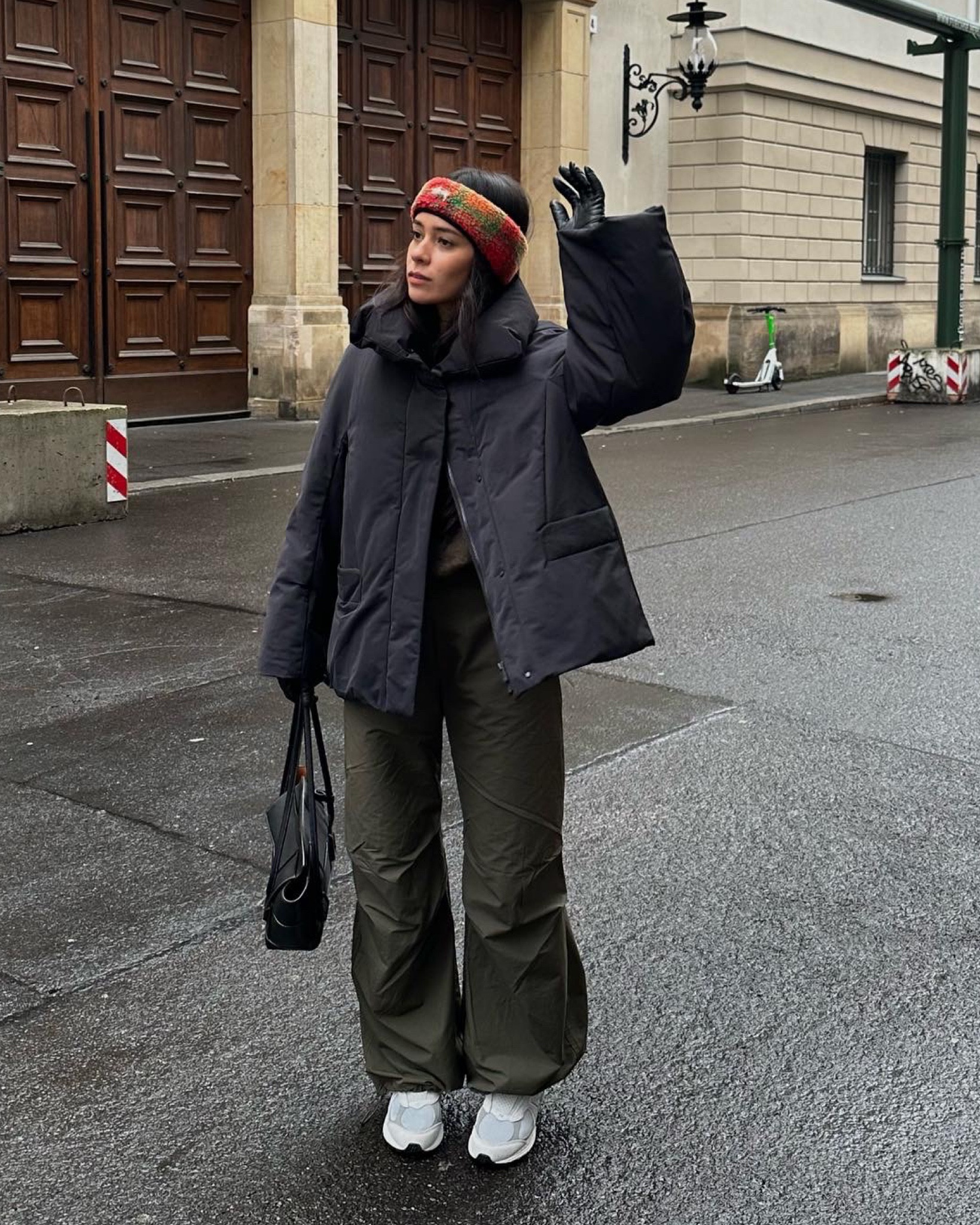 puffer jacket, nylon pants and fleece headband

#LTKSeasonal #LTKeurope