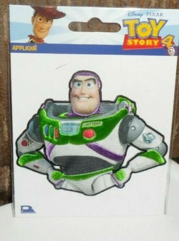 Toy Story BUZZ LIGHTYEAR Embroidered Iron ON Patch 3 5/8" | Etsy (US)