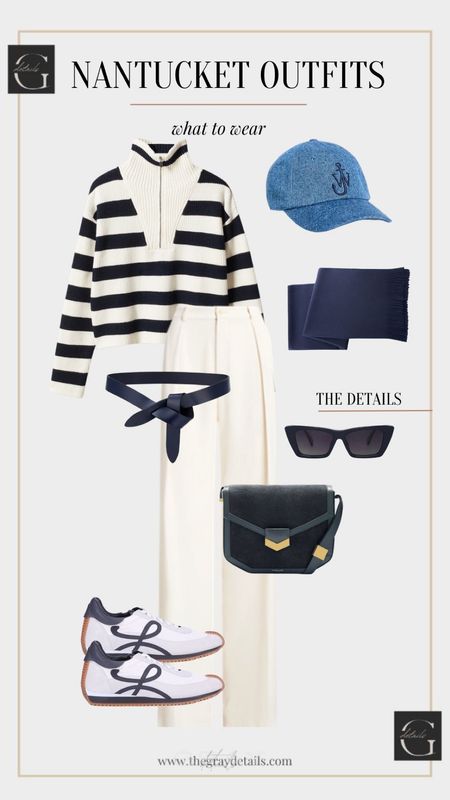 What to wear in Nantucket 

Striped sweater
Cream pants
Sneakers outfit
Fall outfit 

#LTKover40 #LTKstyletip #LTKtravel