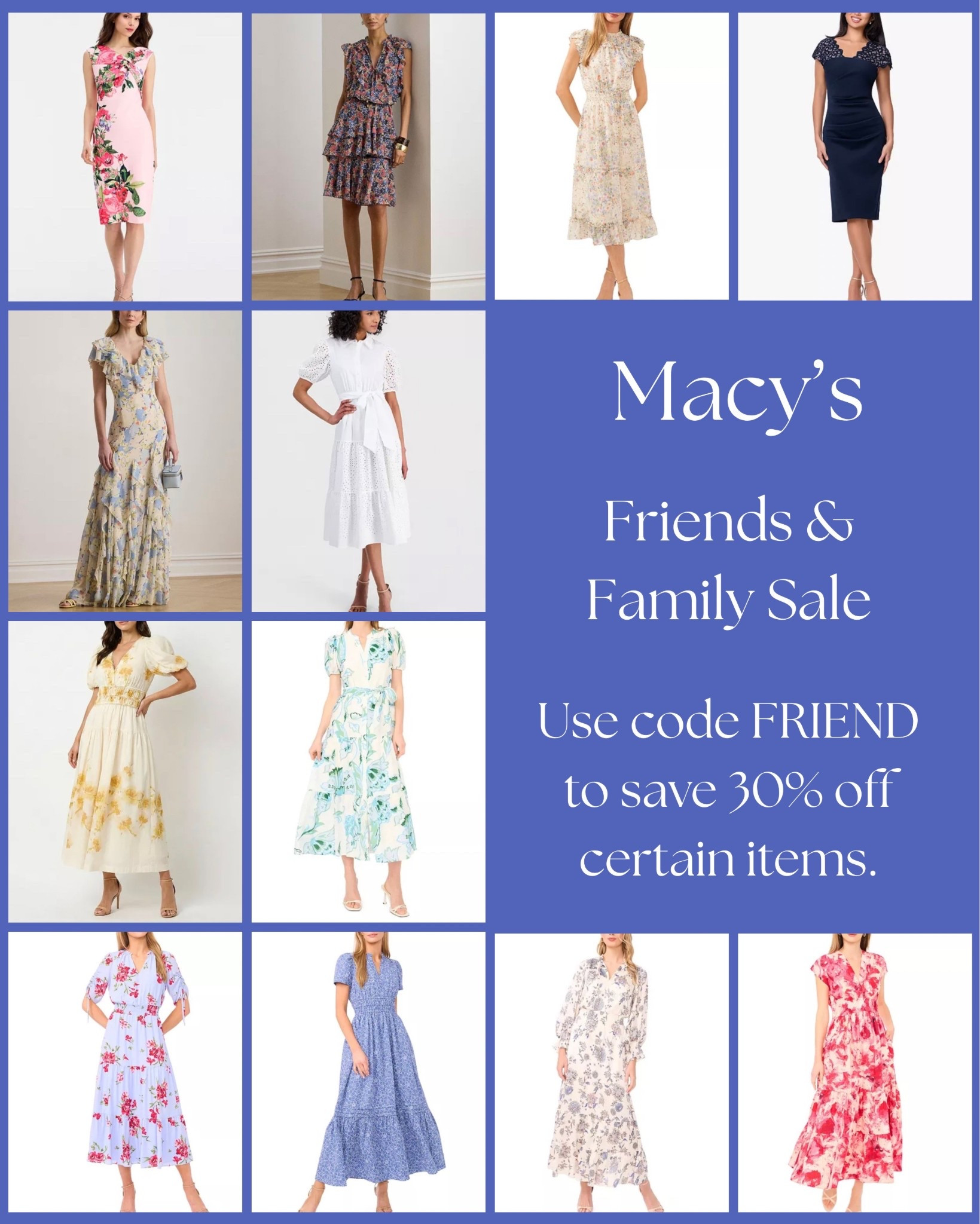 Are you looking for a dress for a special event? Whether it’s Mother’s Day, a graduation ceremony, or a wedding, @Macys has some beautiful ones, on sale, right now!

#LTKSaleAlert #LTKMothersDay #LTKWedding