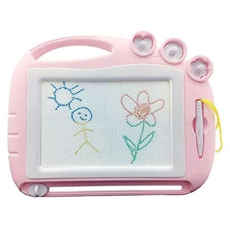 Magnetic Drawing Board Travel Size, Erasable Doodle Sketching Writing Pad Travel Games for Kids in C | Walmart (US)