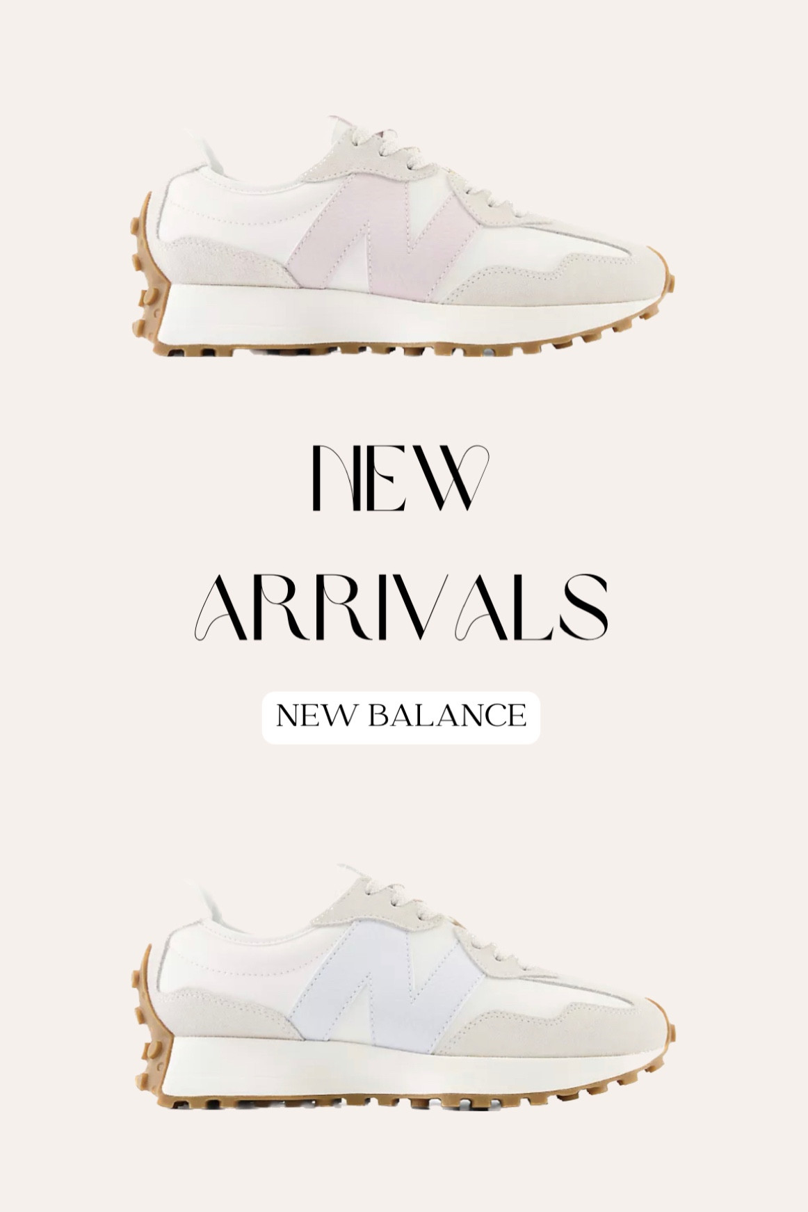 New colors in my fav new balance sneakers. They sell out fast in every color so don’t wait to buy. 

Soft neutrals 
327

#LTKstyletip #LTKshoecrush