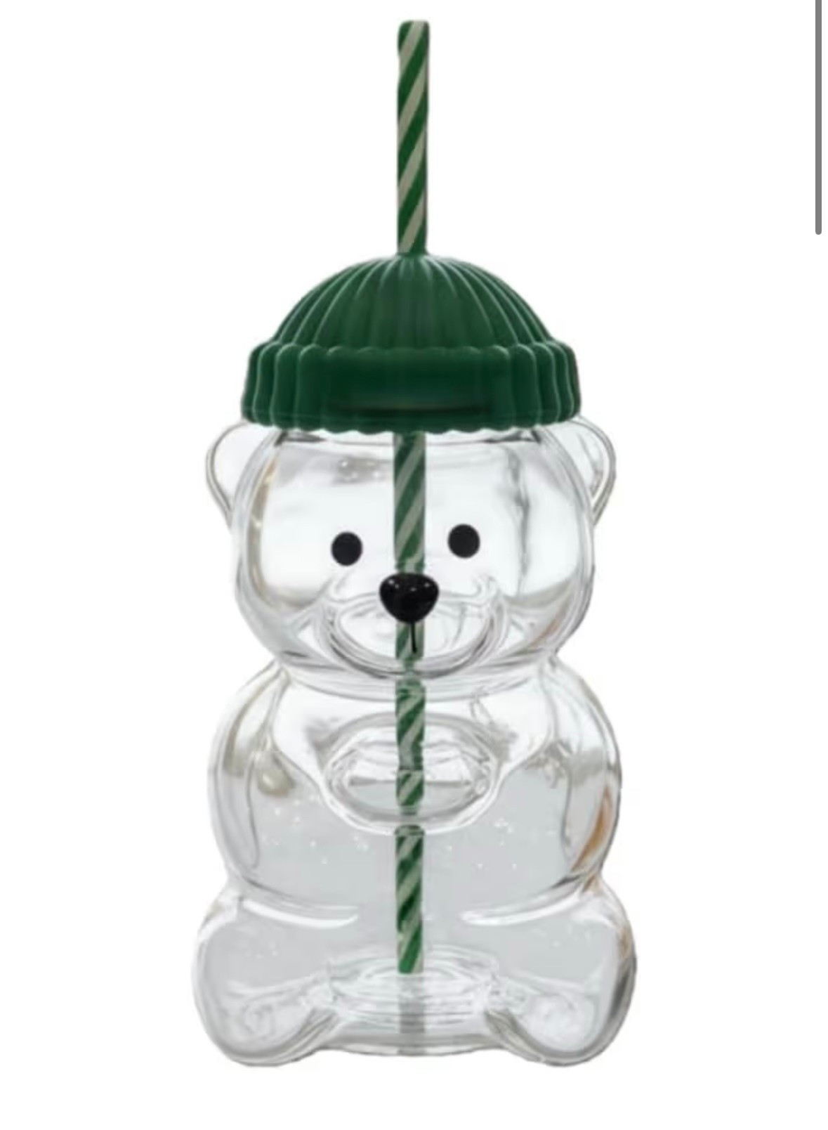 2025 New Bear Straw Cup, Cute Bear Glass Cup With Straw
20oz

#LTKHome #LTKGiftGuide #LTKFindsUnder50