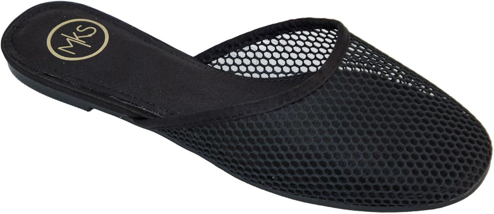 Makers Shoes - LEVI 4 - Mesh Slip-On Mules, Breathable Flat Slippers | Amazon (US)