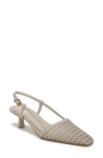 Franco Sarto Radia Kitten Heel Pump in White at Nordstrom Rack, Size 10 | Nordstrom Rack