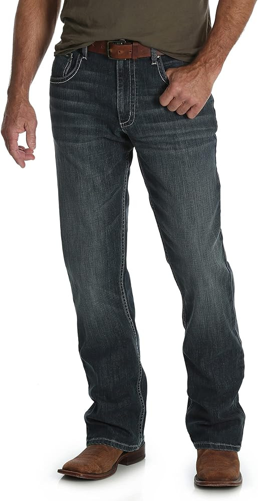 Wrangler mens 20x No. 42 Vintage Boot Cut Jeans, Glasgow, 36W x 34L US at Amazon Men’s Clothing... | Amazon (US)