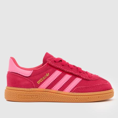 Kids Girls Toddler Red adidas Handball Spezial Trainers | schuh | Schuh