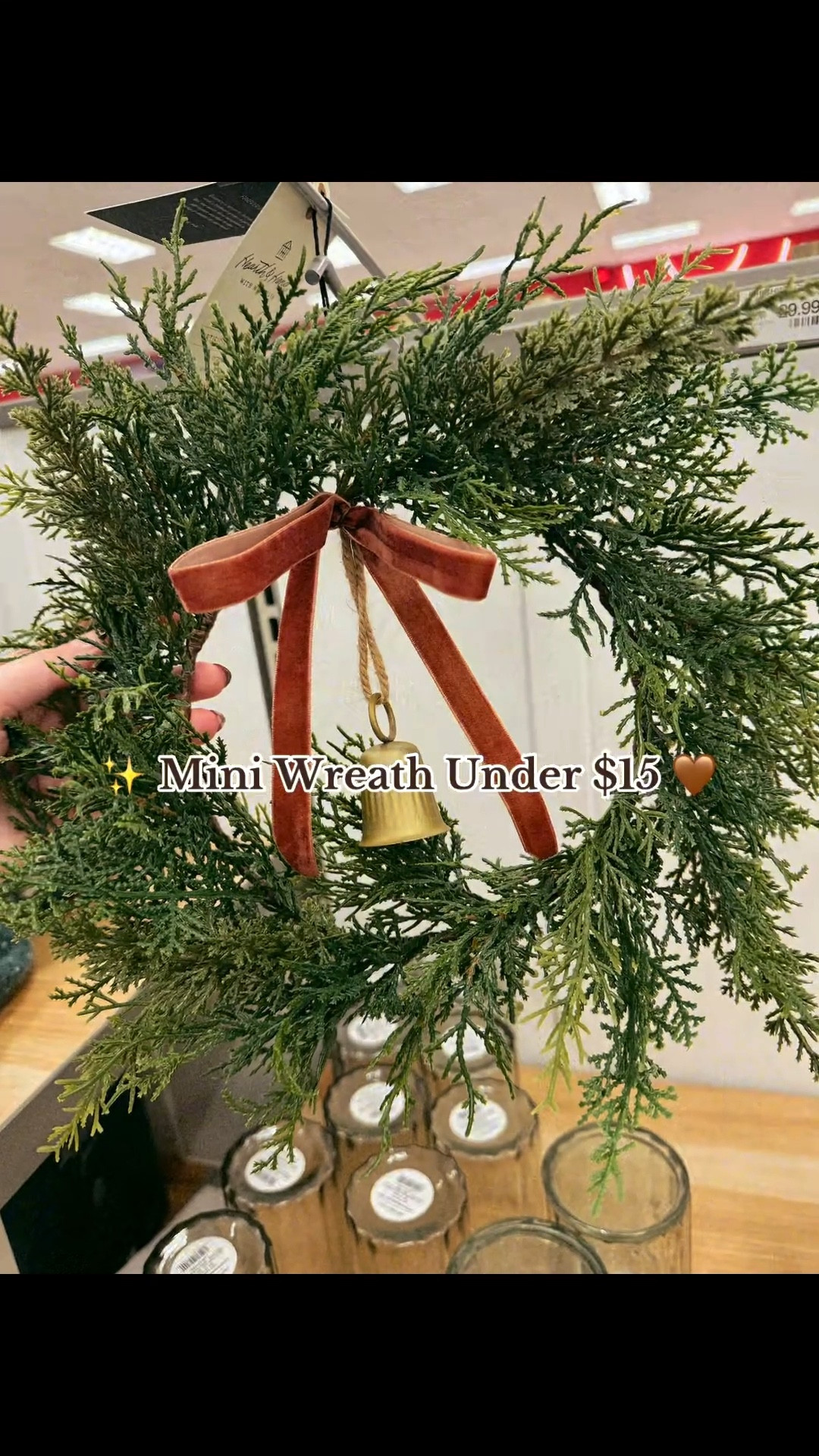 Bows + bells… and she’s under $15 🤎✨
Perfect for dining chair styling, cabinet pulls or layered into garland. I linked it in case she sells out.

#targetfinds
#LTKCyberWeek
#LTKChristmas
#holidaydecor
#affordablehomedecor
#budgetfinds
#cozychristmas
#homedecor
#newbuildhome
#homemaking

#LTKHoliday #LTKHome #LTKFindsUnder50