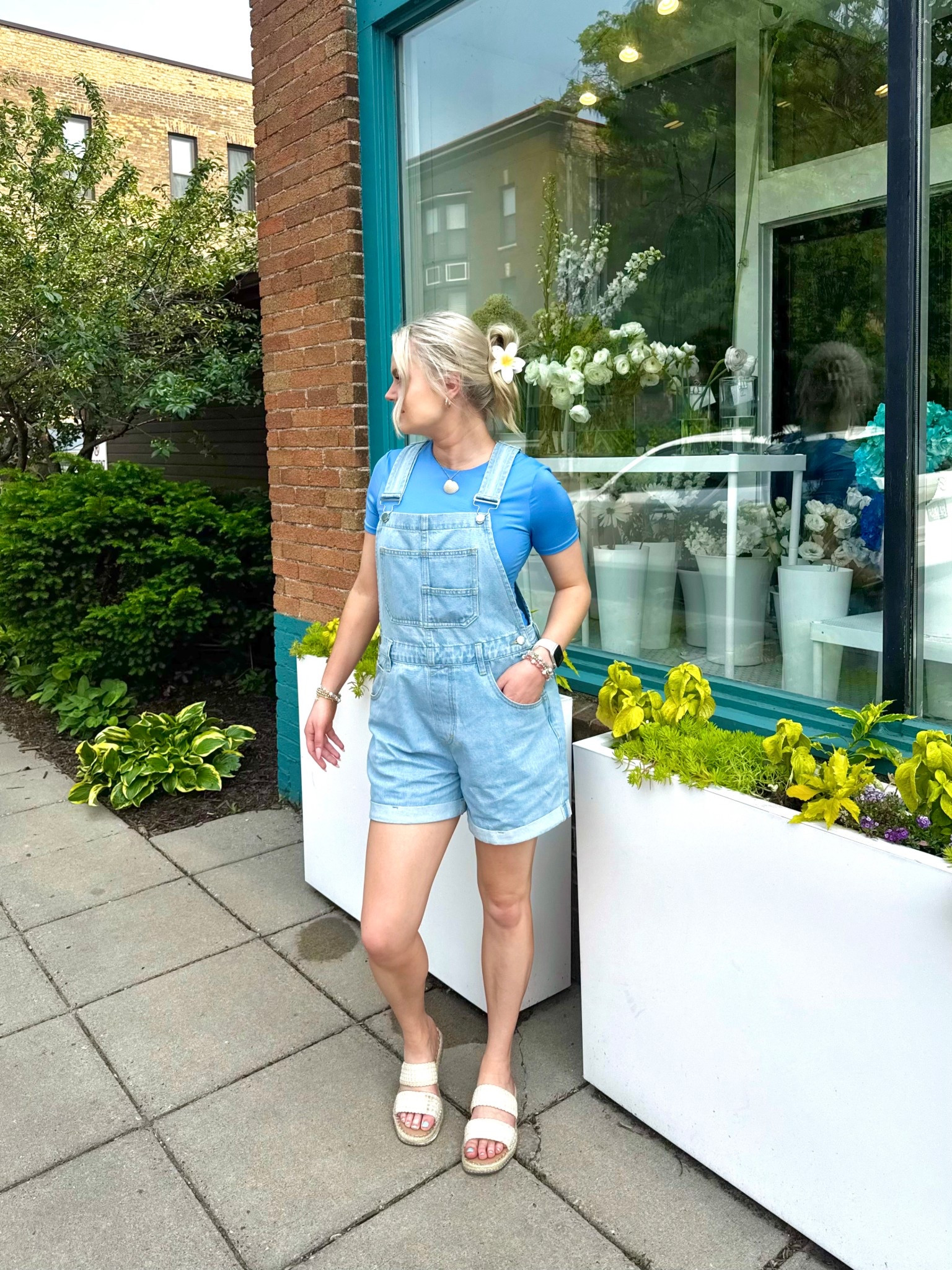 Farmers market outfit inspo 🍓💗🌞🌊

#farmersmarket #overalls #summer

#LTKSeasonal #LTKSummerEdit