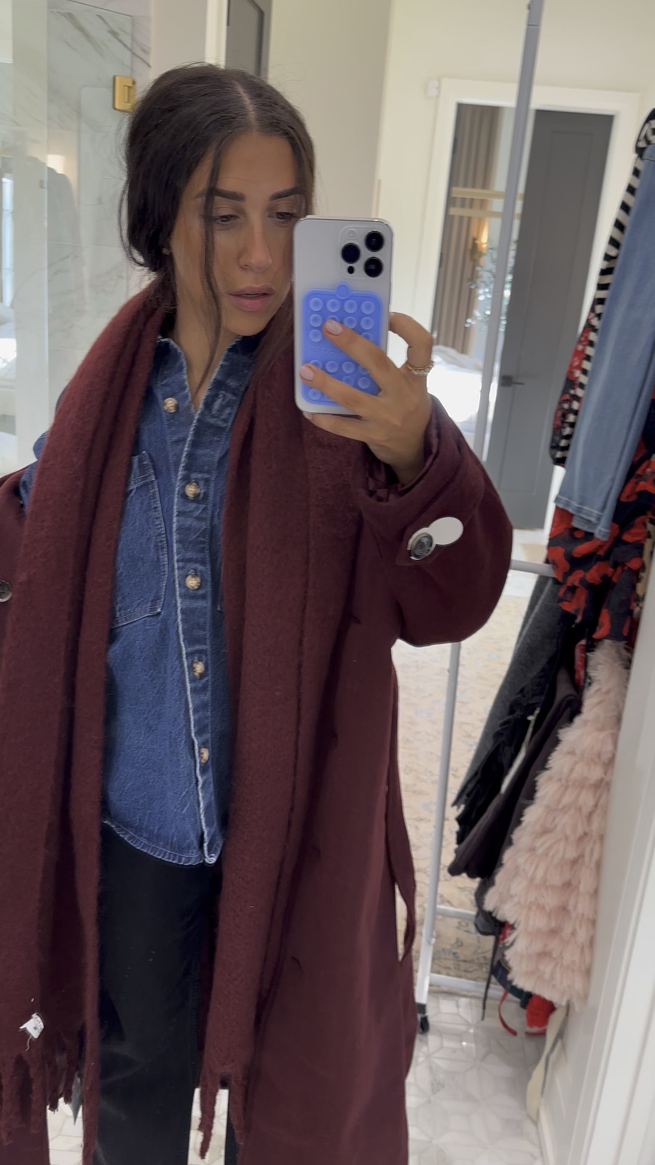 Top: medium
Coat: small
Jeans: 27

(Blameitondede) for a stackable 20% off! 

Dressupbuttercup.com #dressupbuttercup #dederaad 

#LTKStyleTip #LTKSaleAlert #LTKFindsUnder100