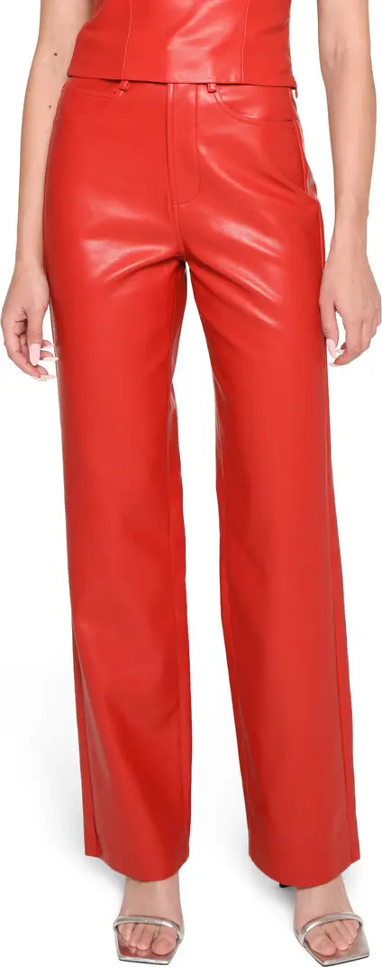 x Jourdan Sloane Giselle Faux Leather Pants | Nordstrom