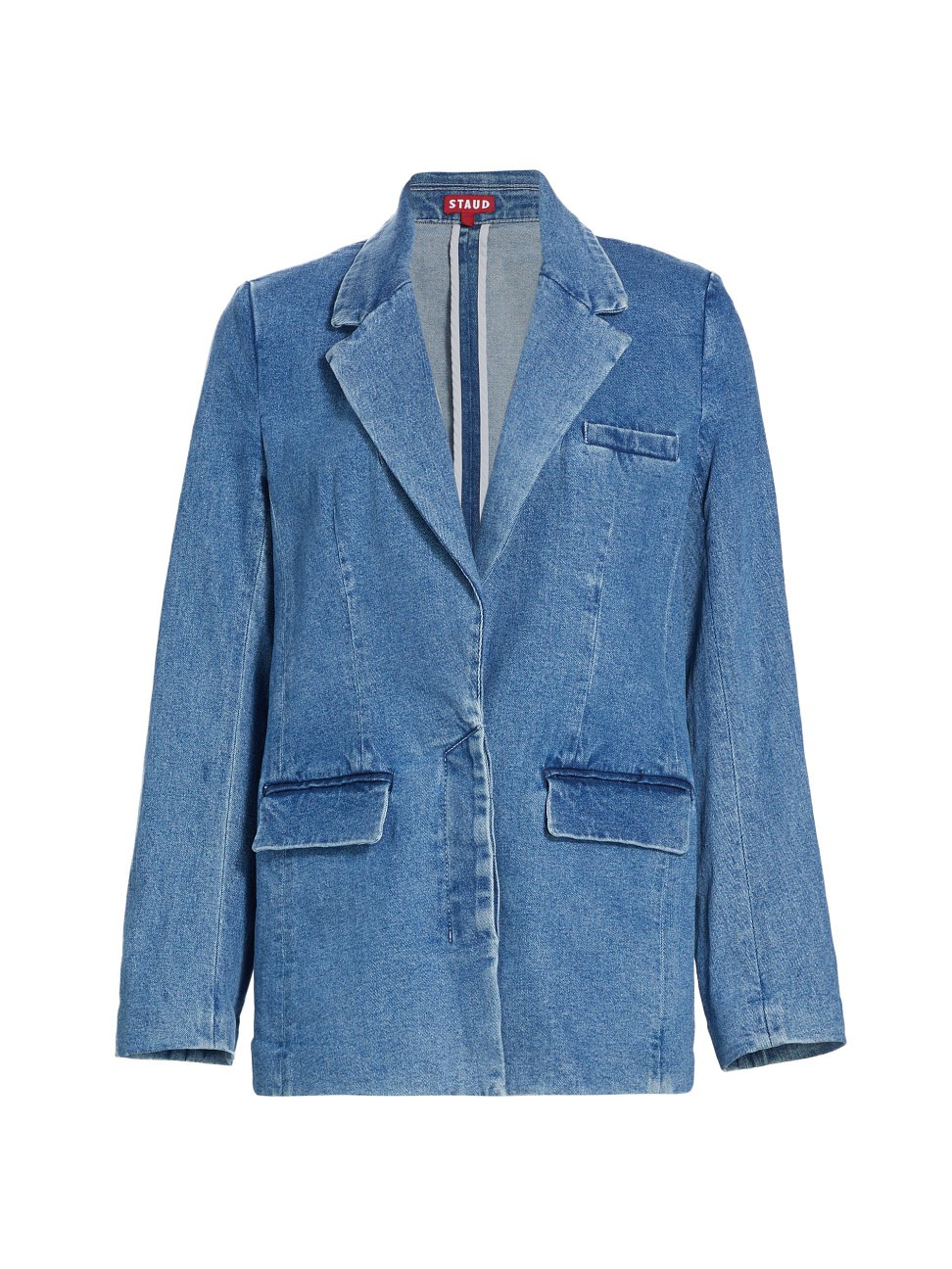 Women's Maxwell Denim Blazer - Medium Wash - Size Small | Saks Fifth Avenue