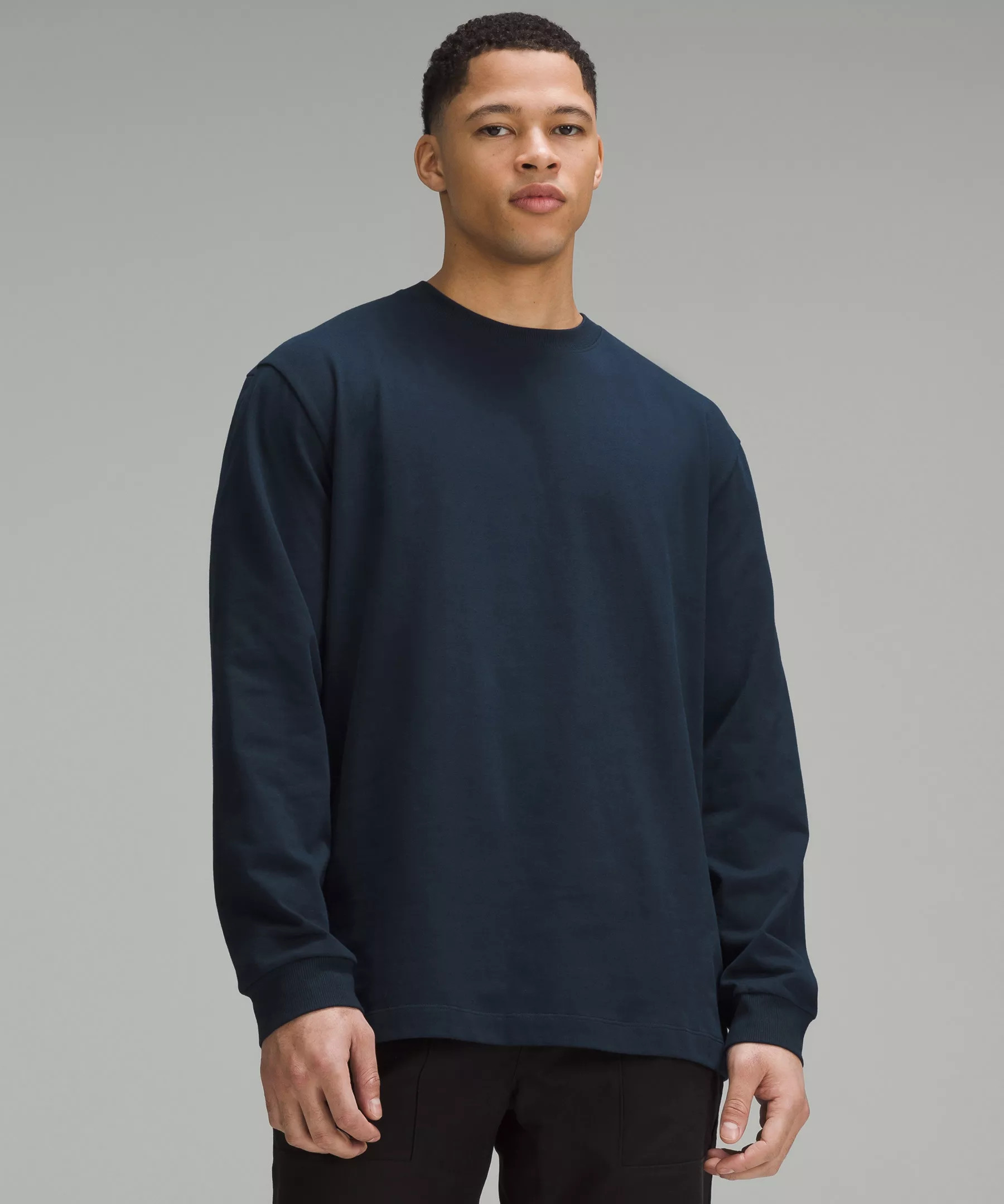 Heavyweight Cotton Jersey Long-Sleeve Shirt | Lululemon (US)