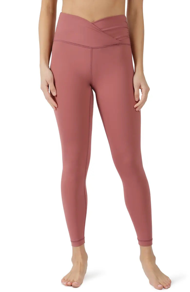 90 DEGREE BY REFLEX Crossover Ankle Leggings | Nordstromrack | Nordstrom Rack