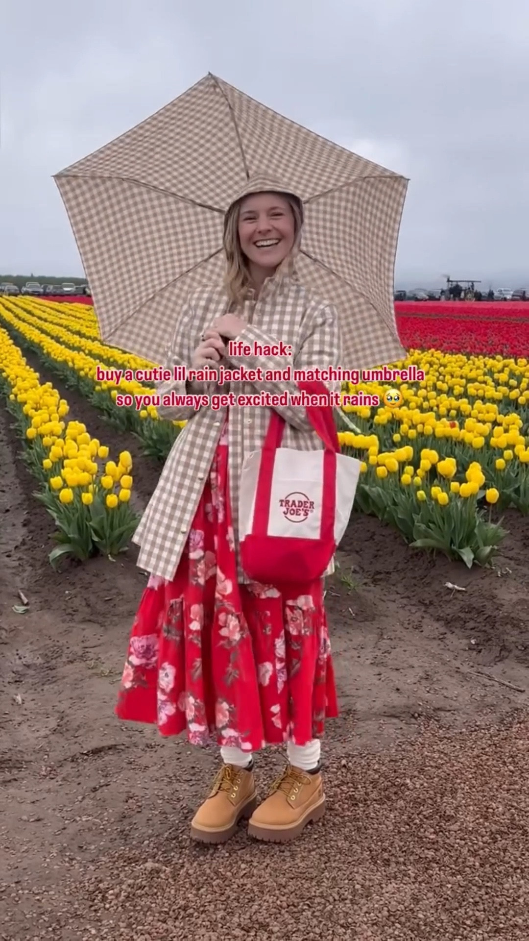 Obsessed with this gingham rain jacket! It even has a hood and a matching umbrella 🥹

rainy day outfits, rain outfit, what to wear when it’s raining, what to wear in the rain, cute rain outfit, rain jacket 

#LTKootd #LTKdayinmylife