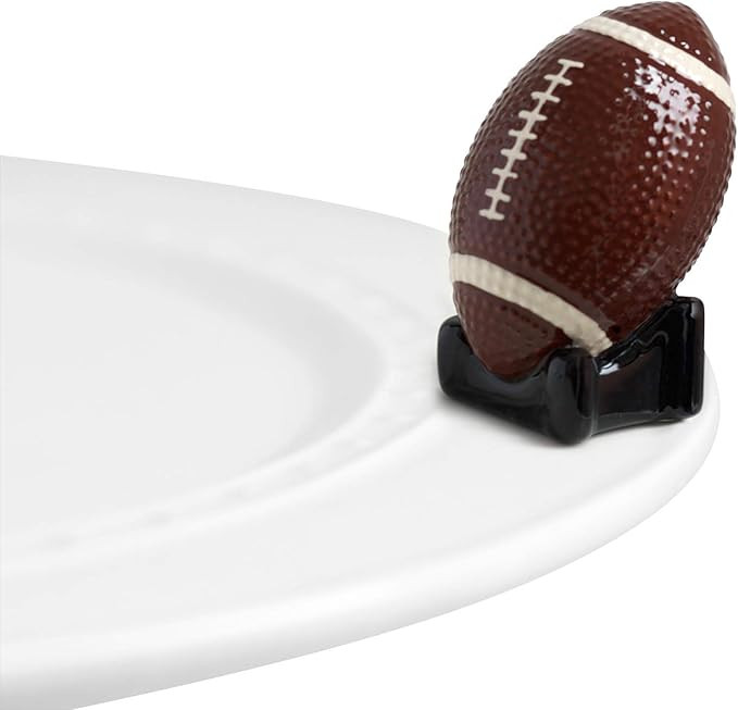 Nora Fleming Touchdown (Football) - Hand-Painted Ceramic Game Day Decor - Minis for The Home and ... | Amazon (US)