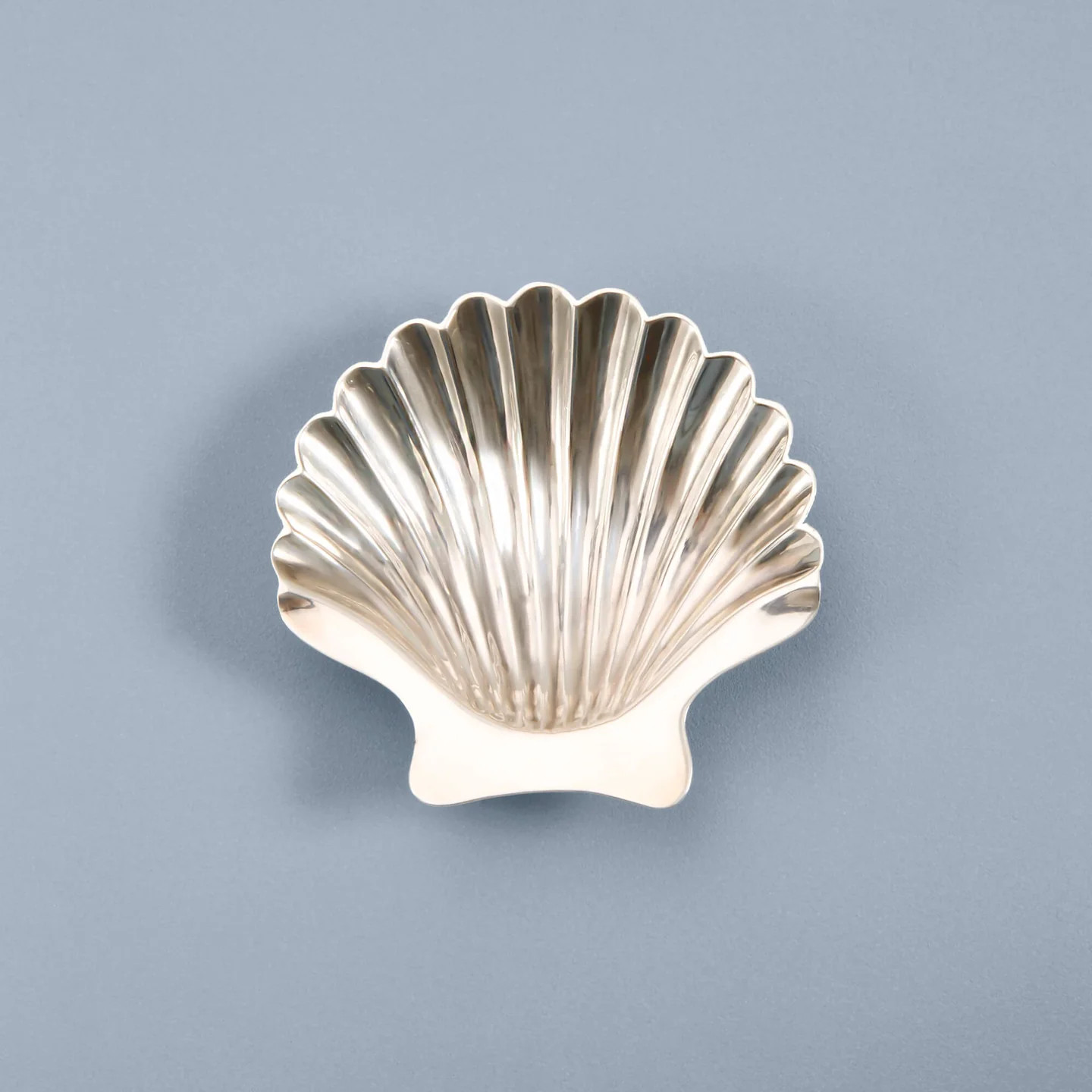 Vintage Silver Shell Dish | STONE AND STRAND