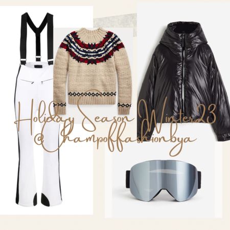 HOLIDAY SEASON WINTER /23 What happy Holiday s? Find your perfect Style !
#winterlook #skistyle #ooftd #holidayseason #styleinspo #stylecollage #christmastime #shopthelook 

#LTKSeasonal #LTKHoliday #LTKtravel