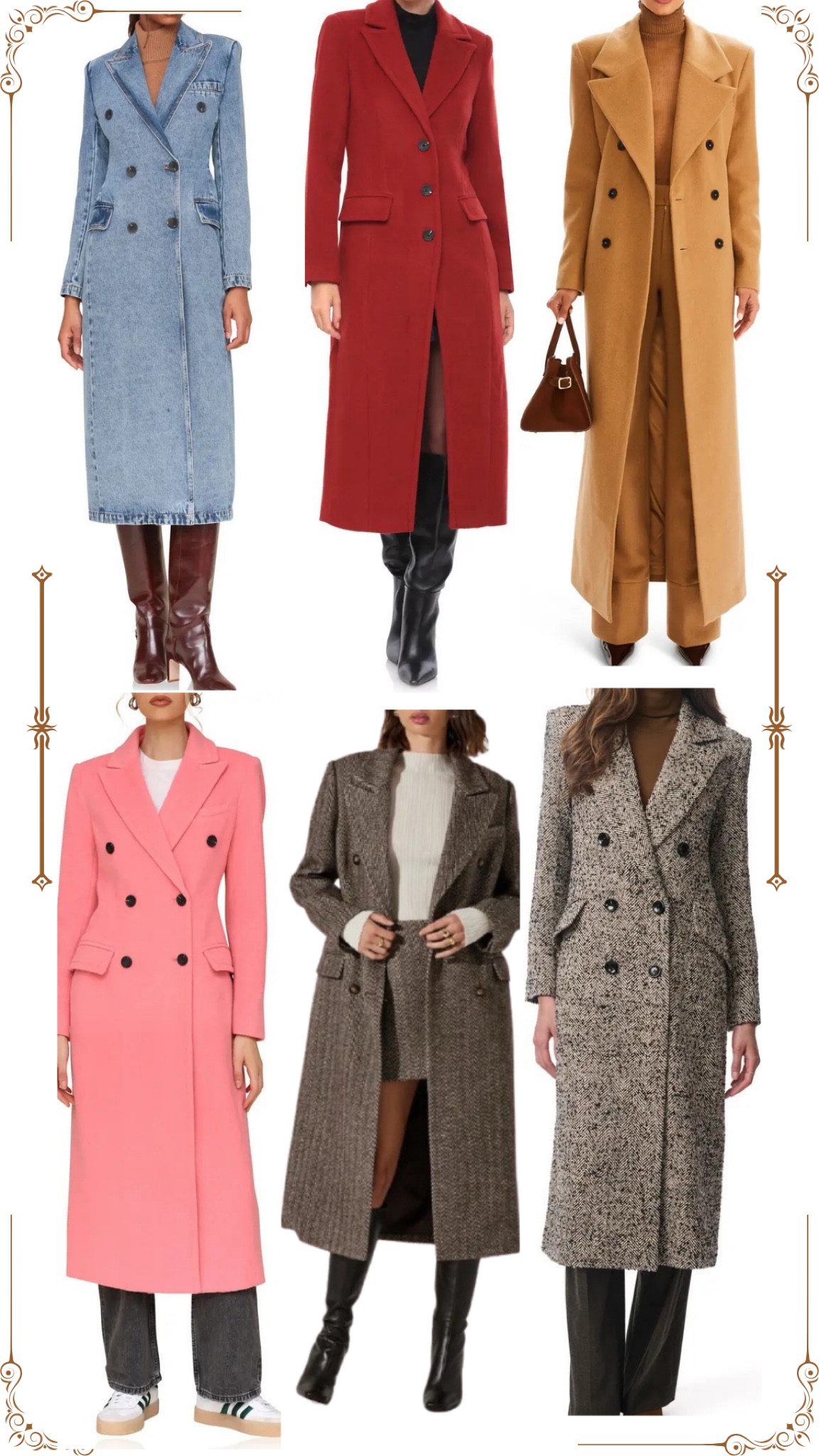 As we embrace the winter season, your outerwear can truly make or break your outfits. Staying warm doesn't mean you have to sacrifice style. Investing in a high-quality wool coat is a great way to elevate your look. Wool coats provide excellent insulation and add a touch of sophistication to any ensemble. Opt for classic colors and tailored fits to ensure versatility and longevity in your wardrobe.

Check out some of my selected outerwear options for you to consider this winter!

#LTKSeasonal #LTKStyleTip