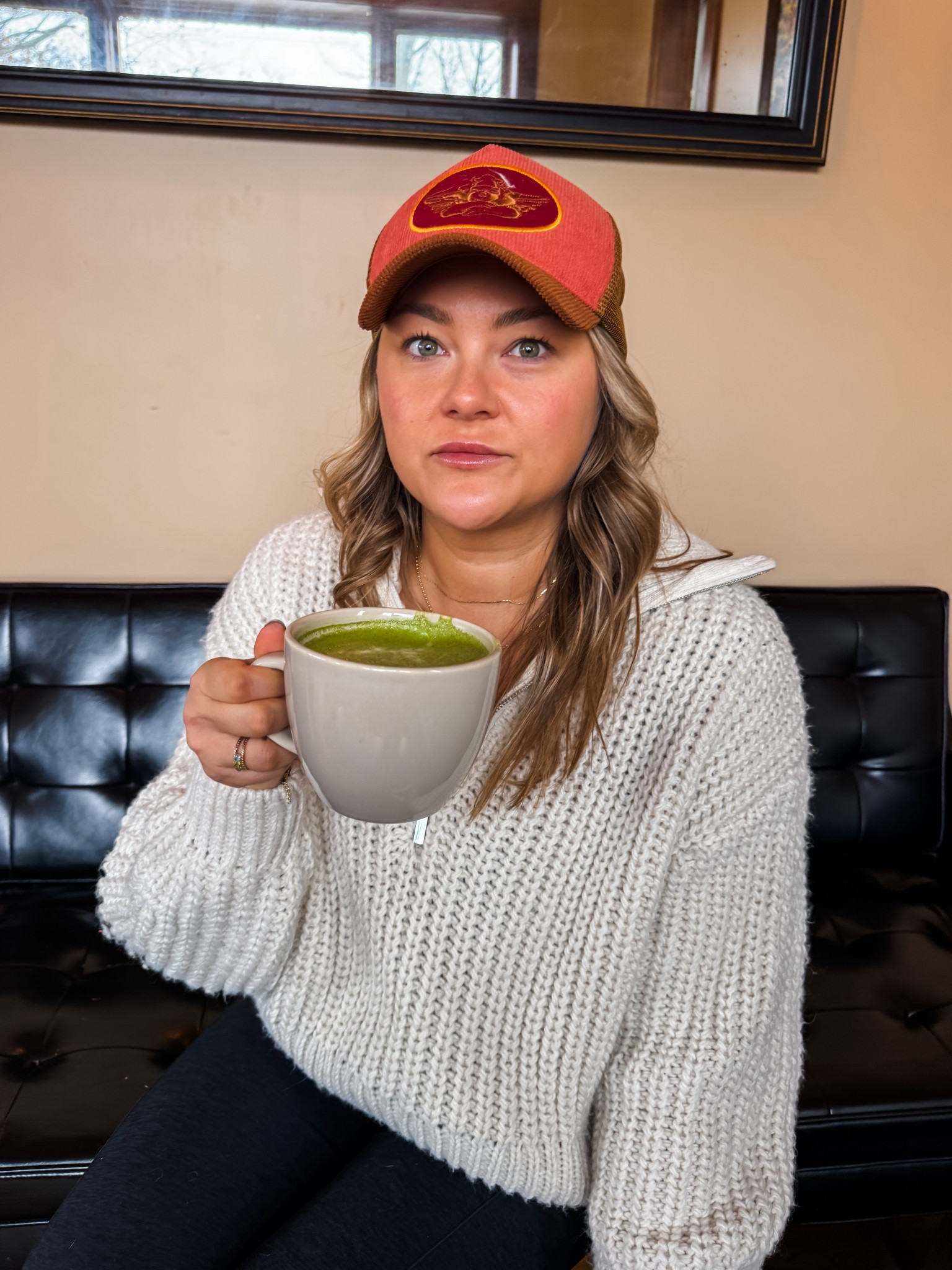 my new favorite thing is throwing any chunky cozy piece over my one piece full length body suit. This and comfortable sneakers and a cute hat to cover up a no hair wash day is the fall uniform.#LTKStyleTip 

#LTKSeasonal #LTKdayinmylife