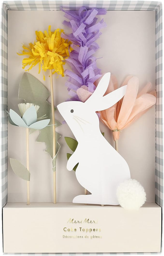 Meri Meri Easter Cake Toppers (Pack of 5) - Easter | Amazon (US)