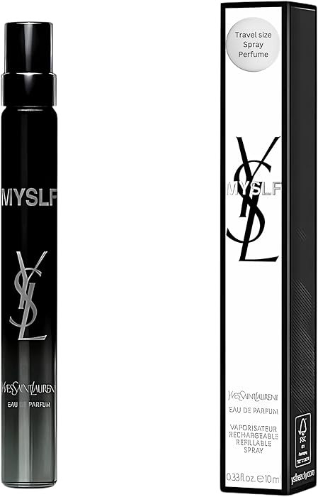 YVES SAINT LAURENT MYSLF Eau de Parfum Travel Spray 0.33 oz / 10 ml eau de parfum spray | Amazon (US)