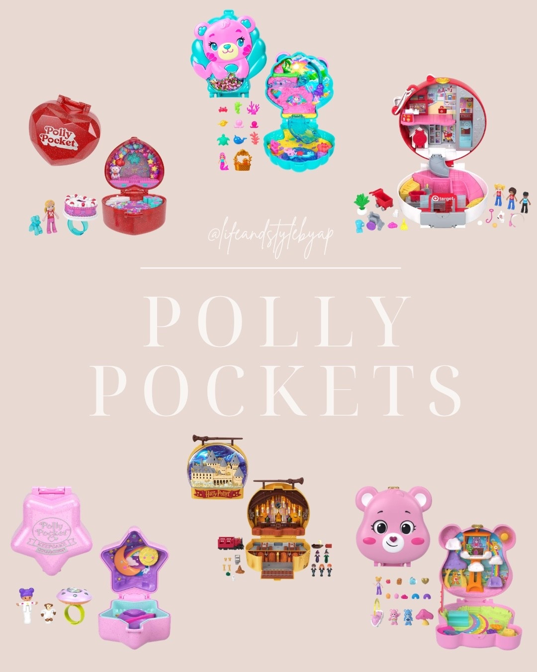 Polly Pockets keep my 3.5 year old daughter entertained for long periods of time!  Perfect for dinners out and long flights!

#LTKKids #LTKmomlife #LTKTravel