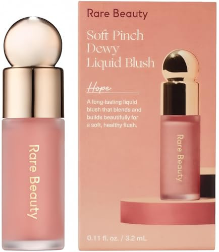 Limited Edition - Rare Beauty Mini Soft Pinch Liquid Blush - Color Hope - nude mauve | Amazon (US)