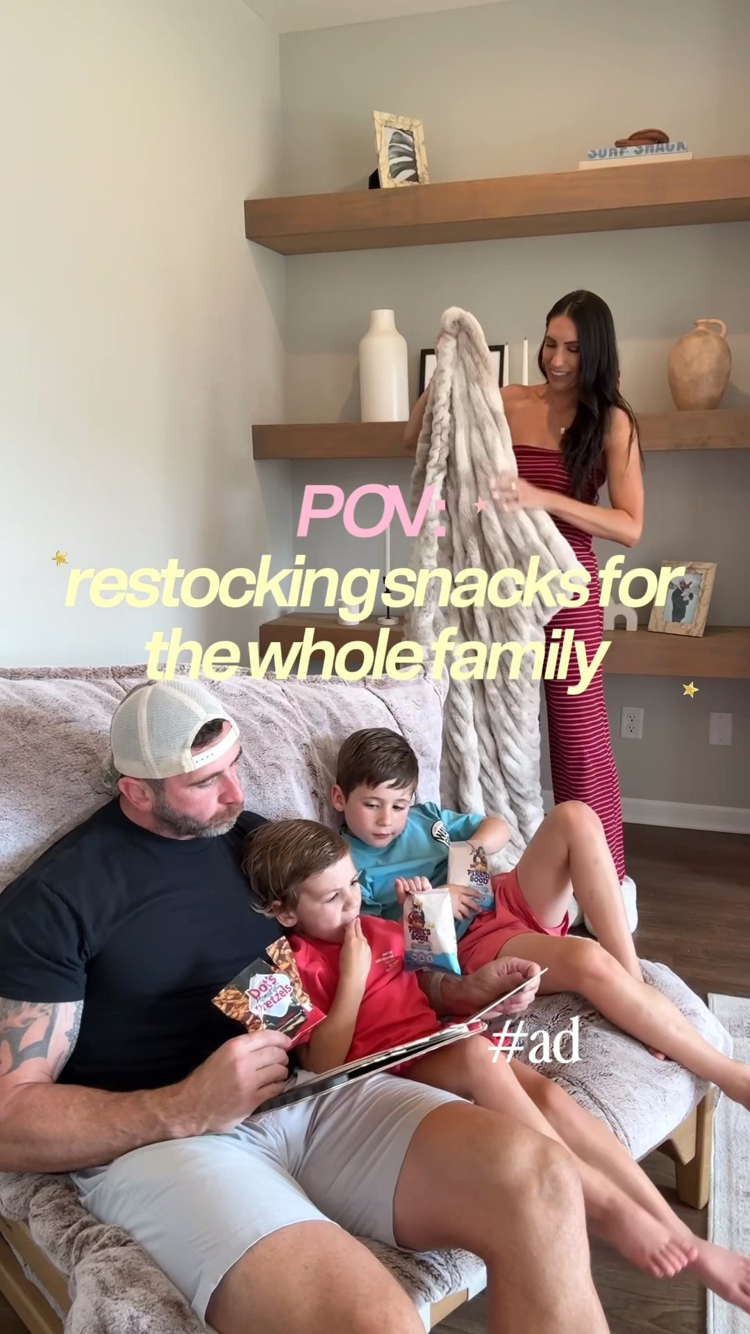 #ad It’s actually a full time job keeping up with feeding my 3 boys 💖 luckily we are covered thanks to @Target  @piratesbooty @dotspretzels & @skinnypop! ❤️ Which one is your fave? #TargetPartner #dotspretzels #skinnypop #piratesbooty @shop.ltk liketkit https://on.ltk.com/+_0Jyn0cEP5JR7xKwUD46UA