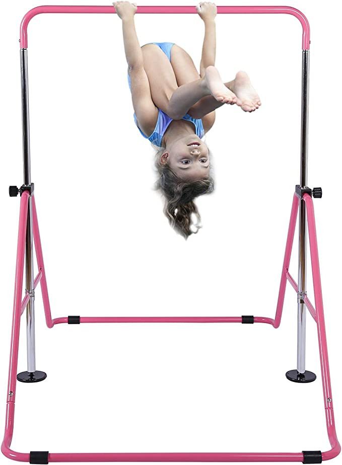 Tepemccu Expandable Gymnastics Bars,Adjustable Height Gymnastic Horizontal Bars,Junior Training B... | Amazon (US)