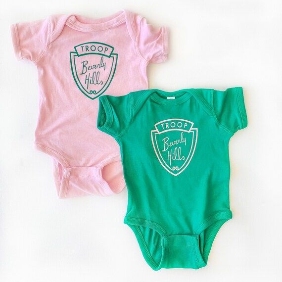 Troop Beverly Hills Baby Onesie| Beverly Hills Baby, Mommy and Me Matching, Baby Bodysuit | Etsy (US)