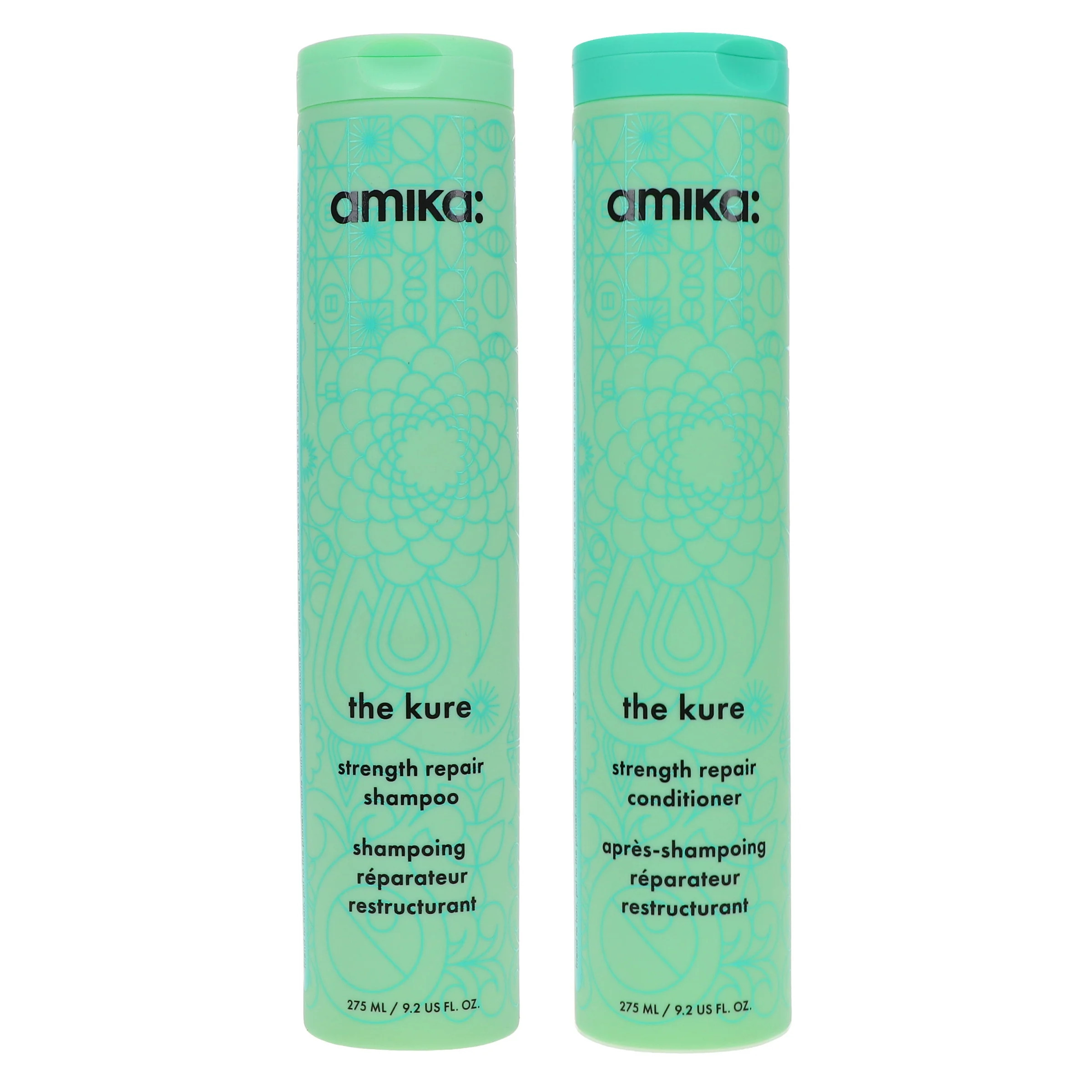 Amika The Kure Strength Repair Shampoo 9.2 oz & Conditioner 9.2 oz Combo Pack | Walmart (US)