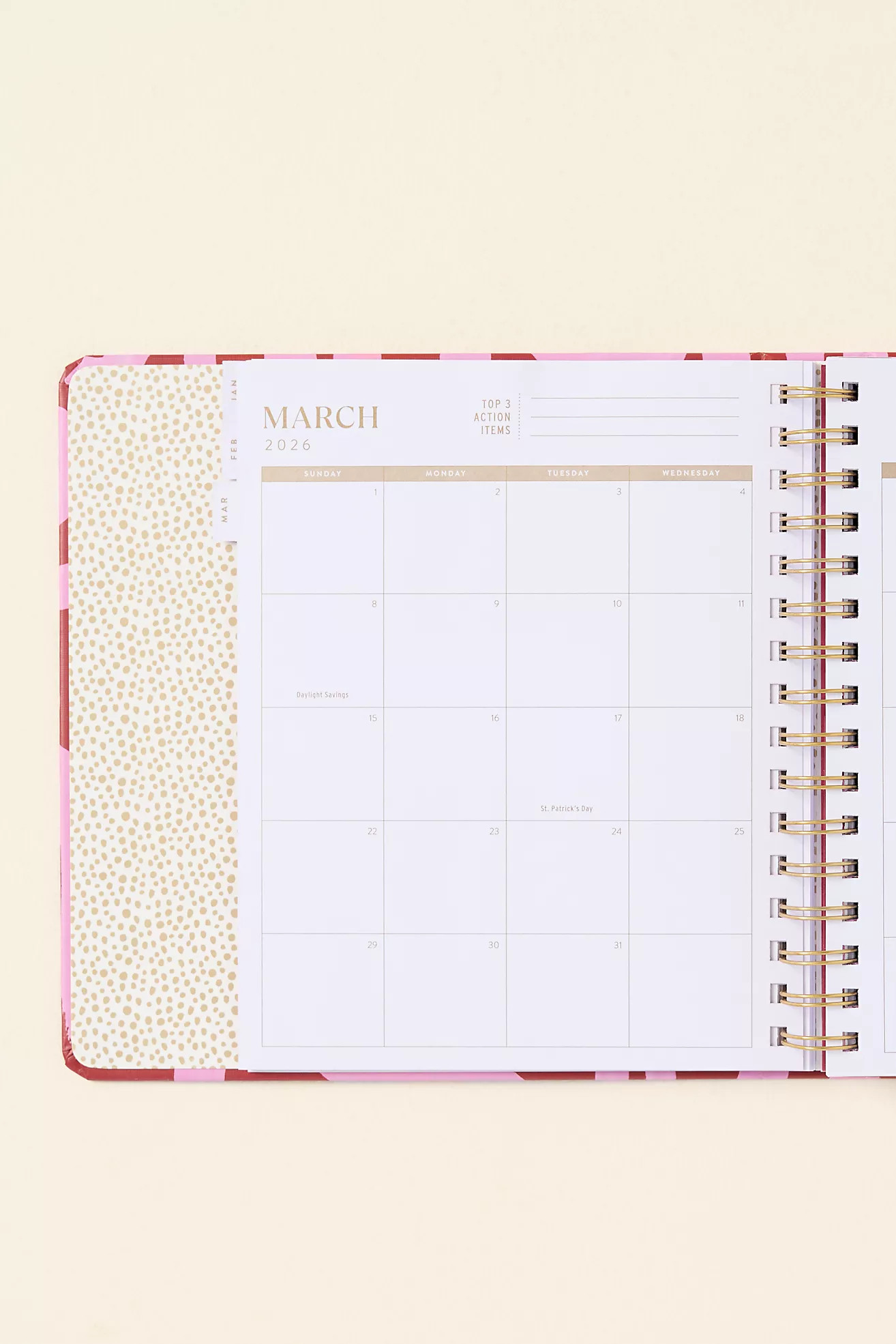 Magenta 2026 Squiggle Hardcover Planner | Anthropologie (US)