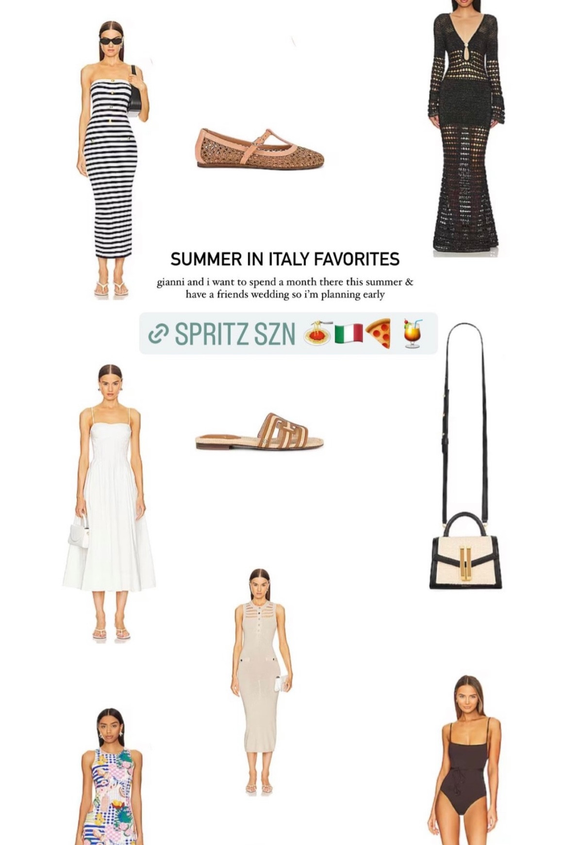 Summer in Italy capsule #italiansummer #summerinitaly #italy 

#LTKtravel #LTKSeasonal #LTKstyletip