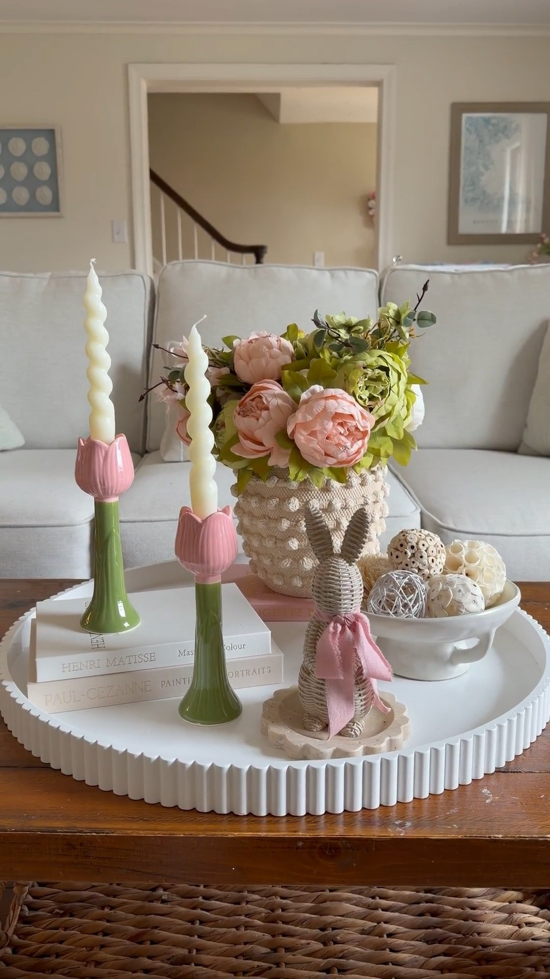 Spring Centerpiece Idea! I am in love with these tulip candleholders! Everything here is from @amazon, for the perfect spring accent! #founditonamazon #ad

#LTKHome #LTKSeasonal