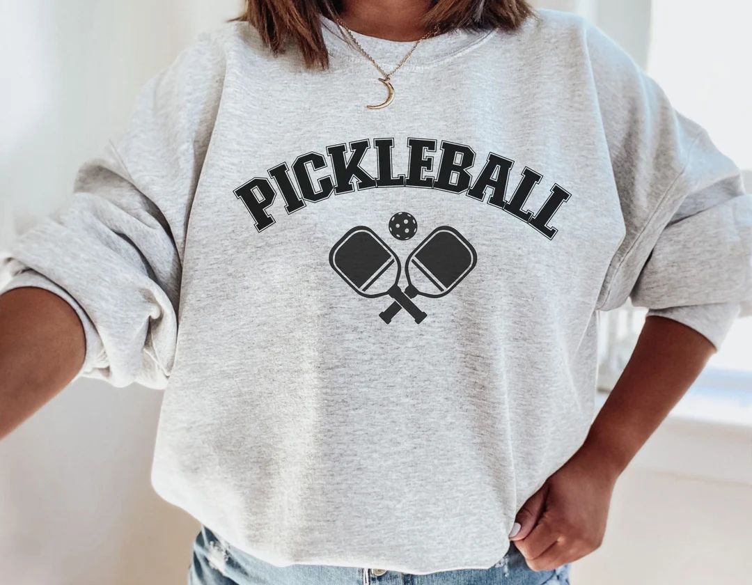 Pickleball Sweatshirt, Pickleball Shirt, Pickleball Gift, Pickleball Player Shirt, Racquetball Pa... | Etsy (US)